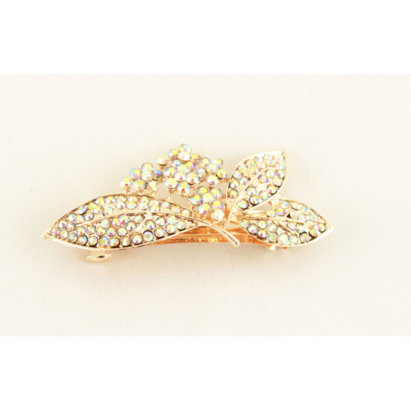 

Заколка-автомат Xiao Cao Leaf with sequins (082349)