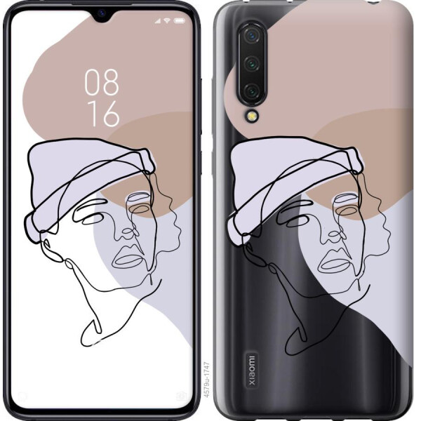 

Чехол на Xiaomi Mi CC9 Силуэт (04798)