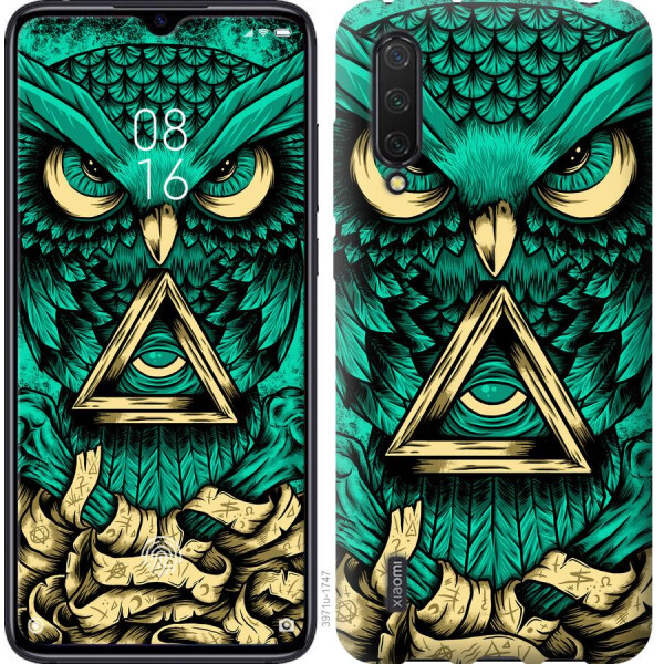 

Чехол на Xiaomi Mi CC9 Сова Арт-тату (04798)