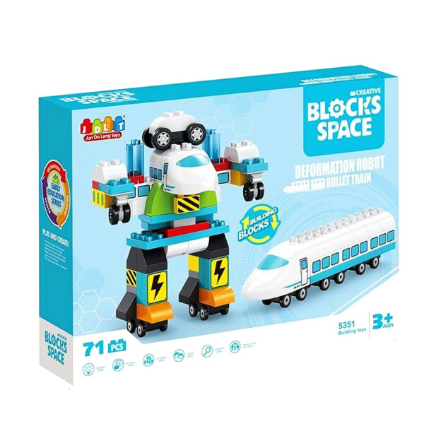 

Конструктор Kimi 71 деталей Разноцветный 6968703264935