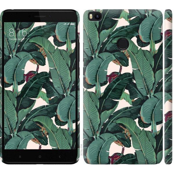

Чехол на Xiaomi Mi Max 2 Банановые листья (04798)