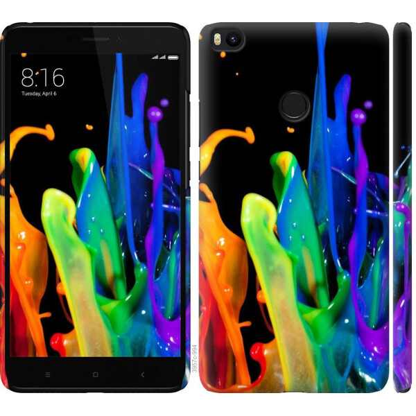 

Чехол на Xiaomi Mi Max 2 брызги краски (04798)