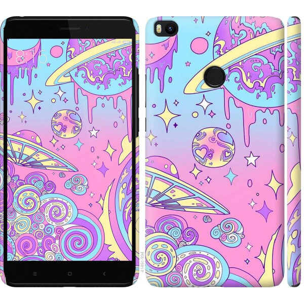 

Чехол на Xiaomi Mi Max 2 Розовая галактика (04798)
