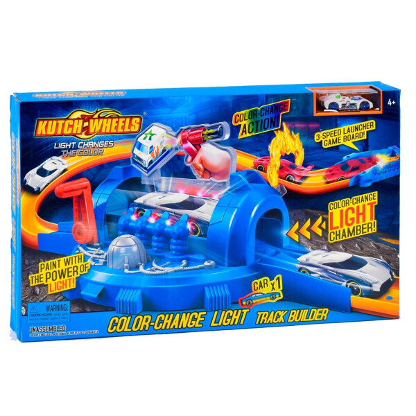 

Автотрек с запускным механизмом Kimi Led-подсветка меняет цвет Разноцветный 6981666650829