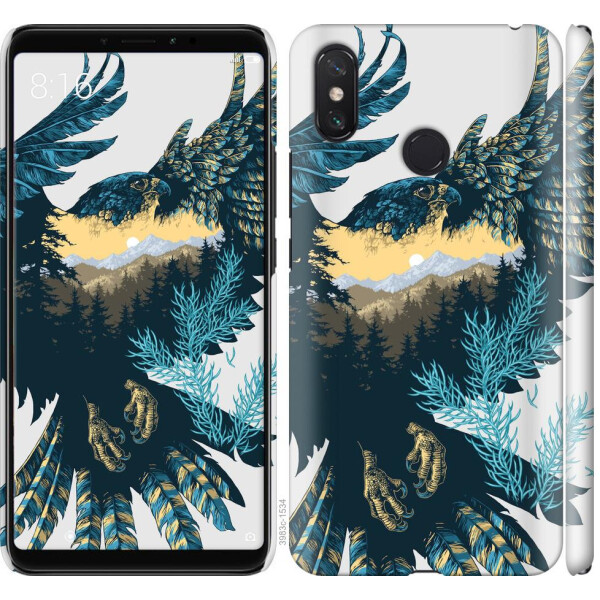 

Чехол на Xiaomi Mi Max 3 Арт-орел на фоне природы (04798)