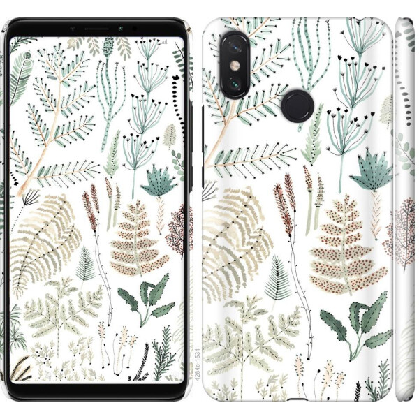 

Чехол на Xiaomi Mi Max 3 Ветки (04798)
