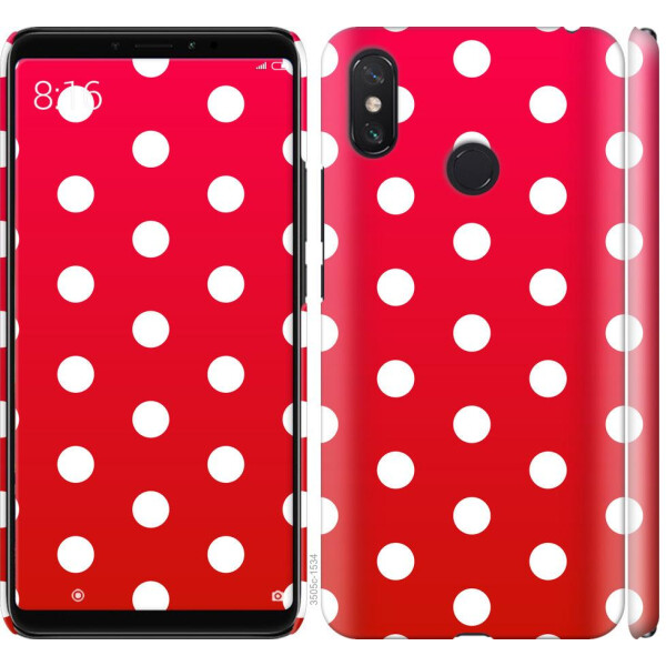 

Чехол на Xiaomi Mi Max 3 Градиент, Горошек (04798)