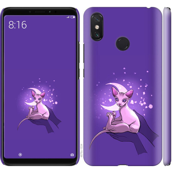 

Чехол на Xiaomi Mi Max 3 Кот2 (04798)