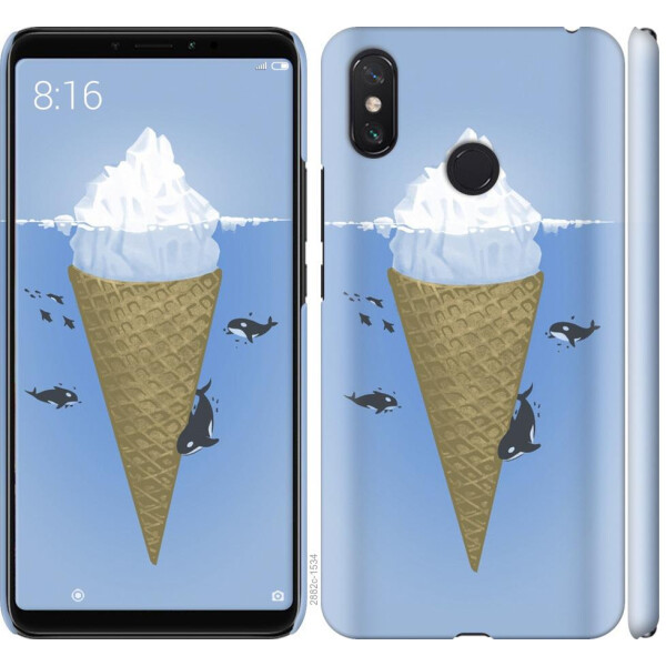 

Чехол на Xiaomi Mi Max 3 Мороженое Айсберг (04798)