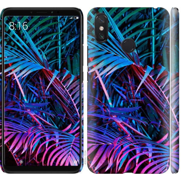 

Чехол на Xiaomi Mi Max 3 Папоротник под ультрафиолетом (04798)