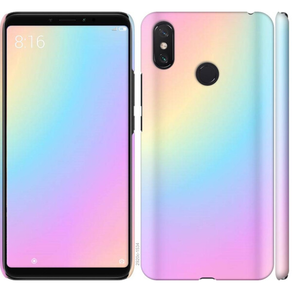 

Чехол на Xiaomi Mi Max 3 Радуга 2 (04798)