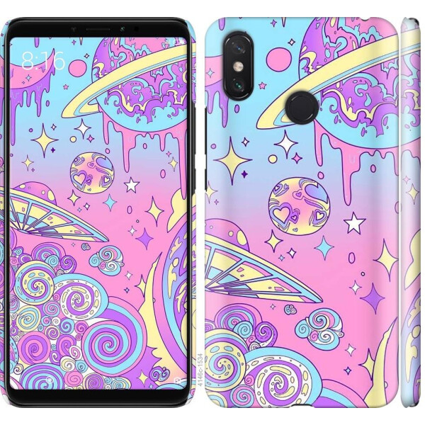 

Чехол на Xiaomi Mi Max 3 Розовая галактика (04798)