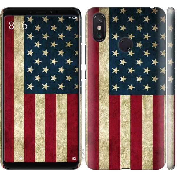 

Чехол на Xiaomi Mi Max 3 Флаг США (04798)