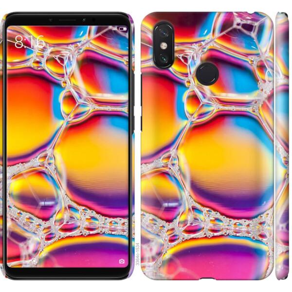 

Чехол на Xiaomi Mi Max 3 Цветные пузыри (04798)