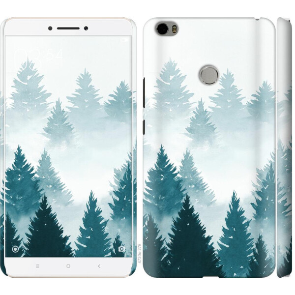 

Чехол на Xiaomi Mi Max Акварельные Елки (04798)