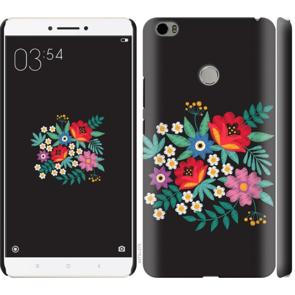 

Чехол на Xiaomi Mi Max Вышитые цветы (04798)