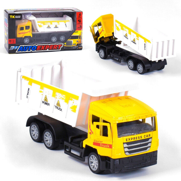 

Самосвал металлопластиковый Kimi со световым и звуковым эффектом Бело-желтый 6977258092191