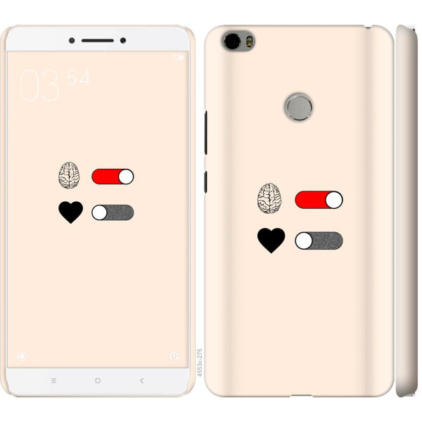 

Чехол на Xiaomi Mi Max Любовь и ум (04798)