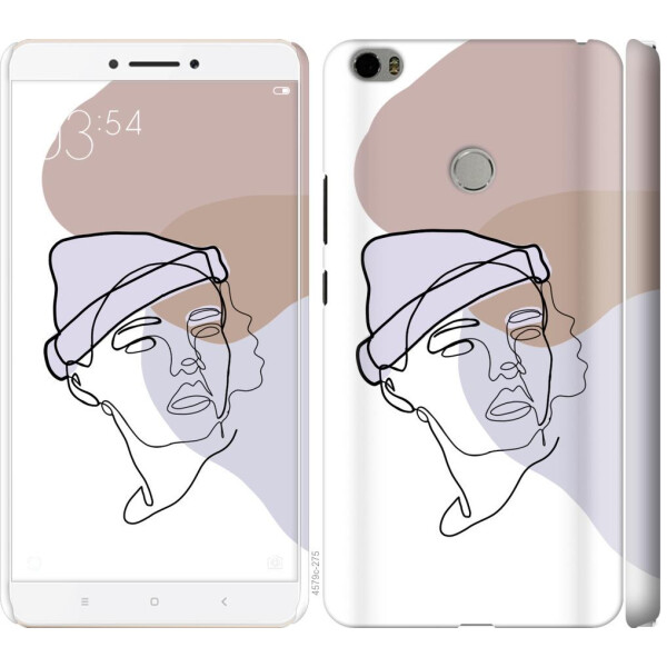 

Чехол на Xiaomi Mi Max Силуэт (04798)