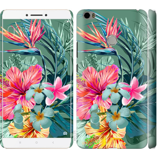 

Чехол на Xiaomi Mi Max Тропические цветы v1 (04798)