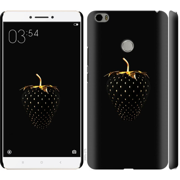

Чехол на Xiaomi Mi Max Черная клубника (04798)