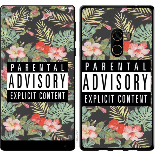 

Чехол на Xiaomi Mi MiX 2 Parental advisory (04798)
