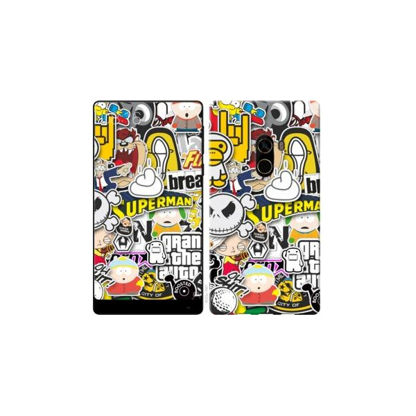 

Чехол на Xiaomi Mi MiX 2 Popular logos (04798)