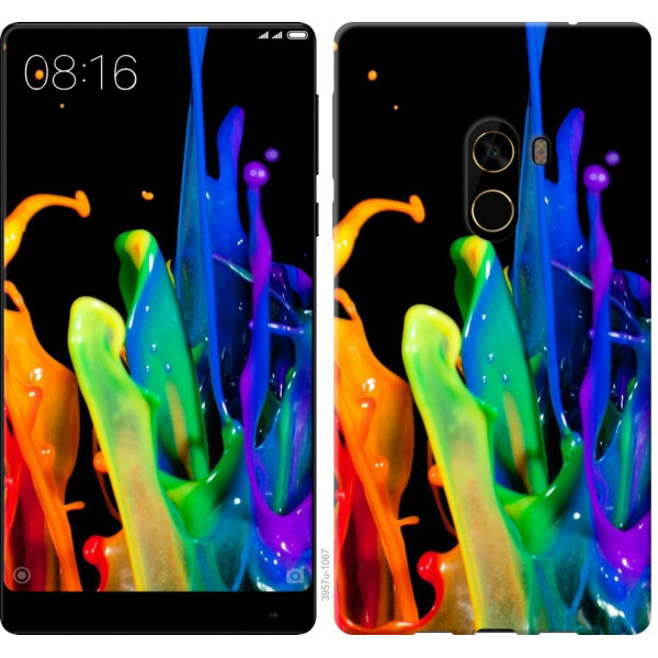 

Чехол на Xiaomi Mi MiX 2 брызги краски (04798)