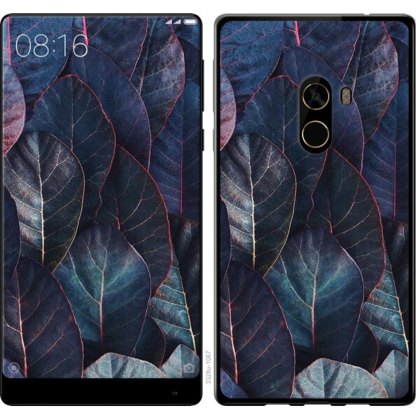 

Чехол на Xiaomi Mi MiX 2 Листья v3 (04798)