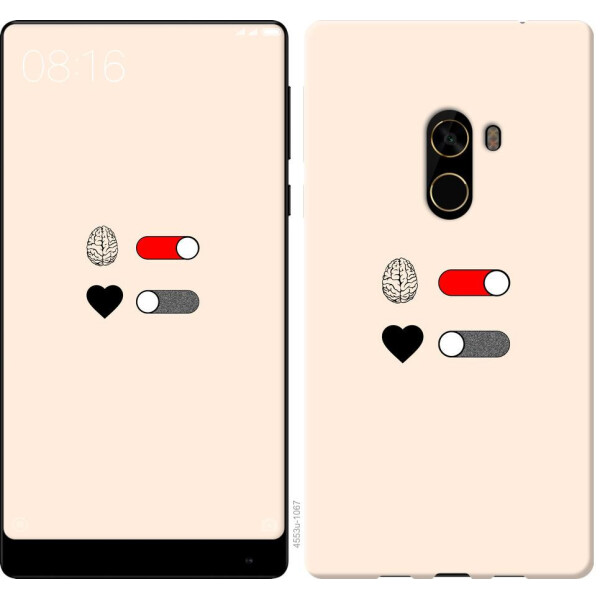 

Чехол на Xiaomi Mi MiX 2 Любовь и ум (04798)