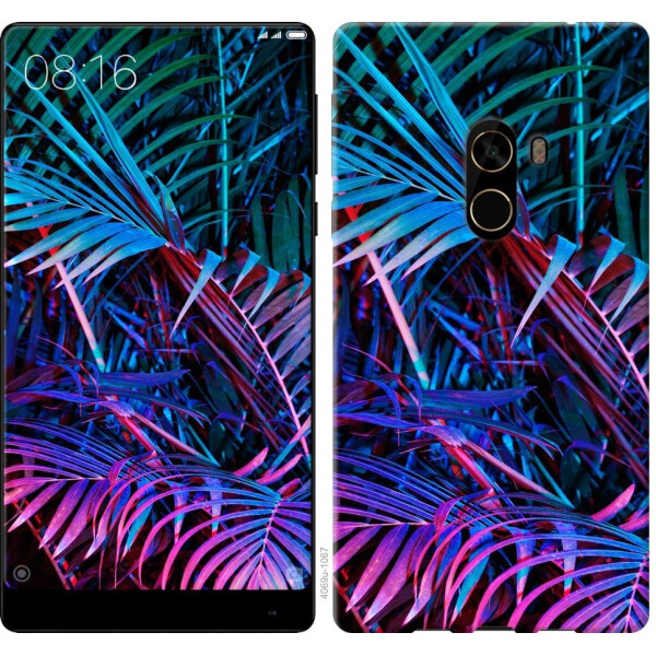 

Чехол на Xiaomi Mi MiX 2 Папоротник под ультрафиолетом (04798)