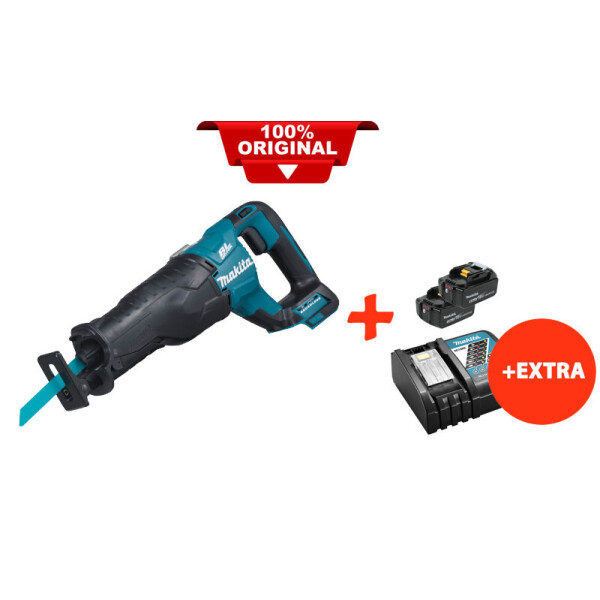 

Аккумуляторная ножовка Makita DJR187Z+2 акк.18V 5 Ah+быстрозарядное ЗУ (DJR187RT2)