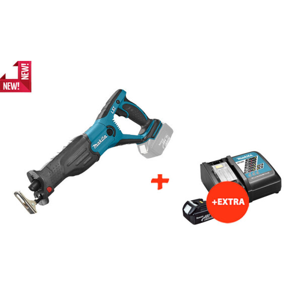 

Аккумуляторная ножовка Makita DJR181Z+1 аккумулятор и быстрозарядное ЗУ (DJR181RF)