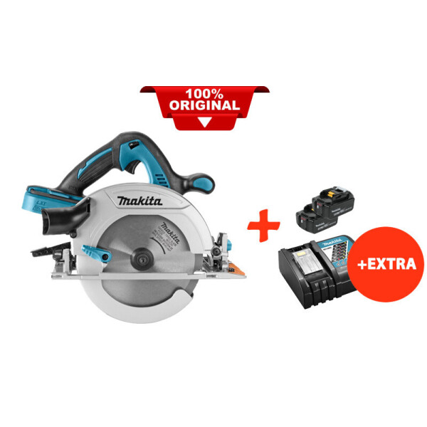 

Аккумуляторная дисковая пила Makita DHS710Z+2 акк.18V 5 Ah+быстрозарядное ЗУ (DHS710RT2)