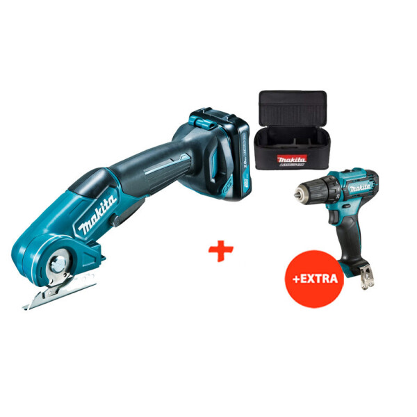 

Аккумуляторный дисковый резак Makita CP100DWA+аккумуляторный шуруповерт Makita DF333DZ (CP100DWASET)