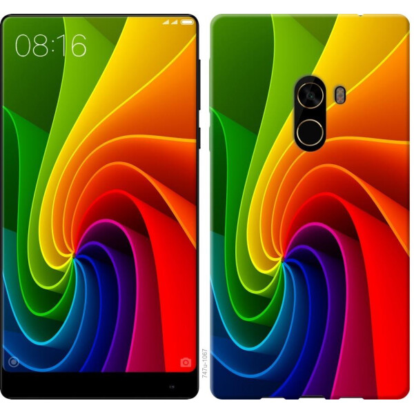 

Чехол на Xiaomi Mi MiX 2 Радужный вихрь (04798)