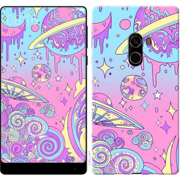 

Чехол на Xiaomi Mi MiX 2 Розовая галактика (04798)