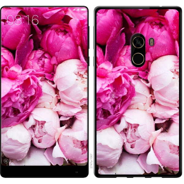 

Чехол на Xiaomi Mi MiX 2 Розовые пионы (04798)