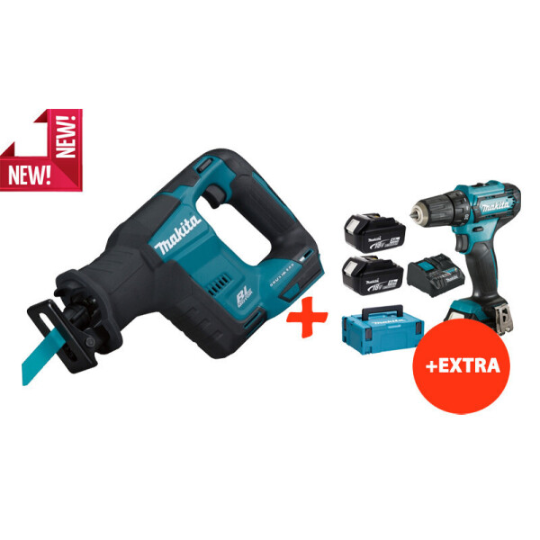 

Аккумуляторная ножовка Makita DJR188Z+аккумуляторный шуруповерт Makita DF333DNX10 (DJR188REX10)