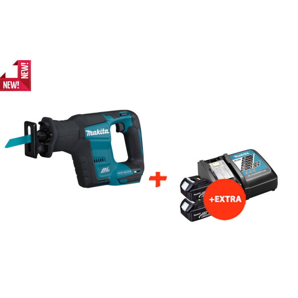 

Аккумуляторная ножовка Makita DJR188Z+2 аккумулятора и быстрозарядное ЗУ (DJR188RF2)