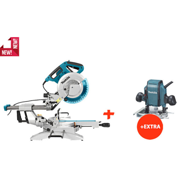 

Торцовочная пила Makita LS1018LN+фрезер Makita RP0900 (LS1018LNSET)