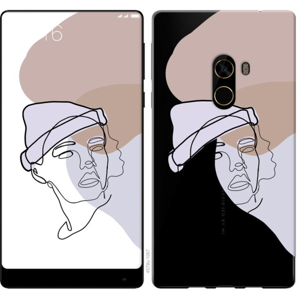 

Чехол на Xiaomi Mi MiX 2 Силуэт (04798)