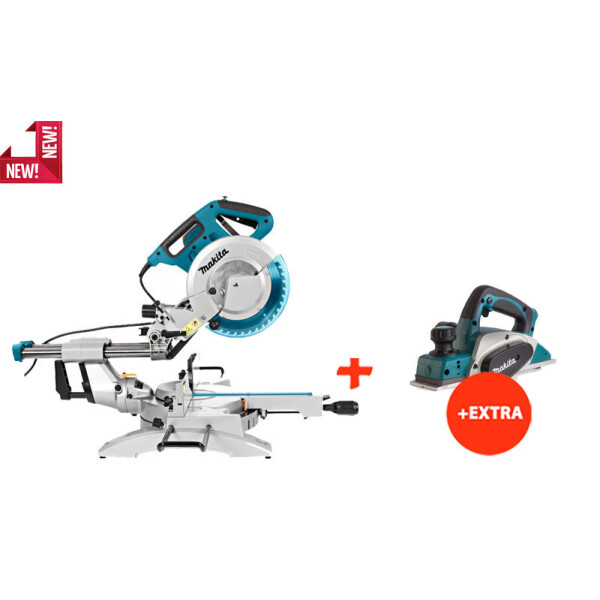 

Торцовочная пила Makita LS1018LN+рубанок Makita KP0800 (LS1018LNSET3)