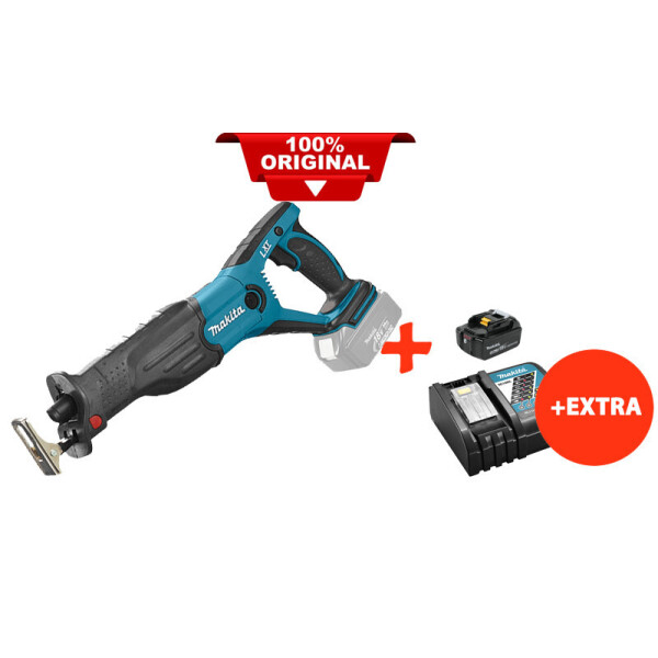 

Аккумуляторная ножовка Makita DJR181Z+акк.18V 5 Ah+быстрозарядное ЗУ (DJR181RT)