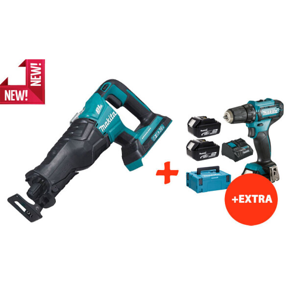 

Аккумуляторная ножовка Makita DJR360Z+аккумуляторный шуруповерт Makita DF333DNX10 (DJR360REX10)