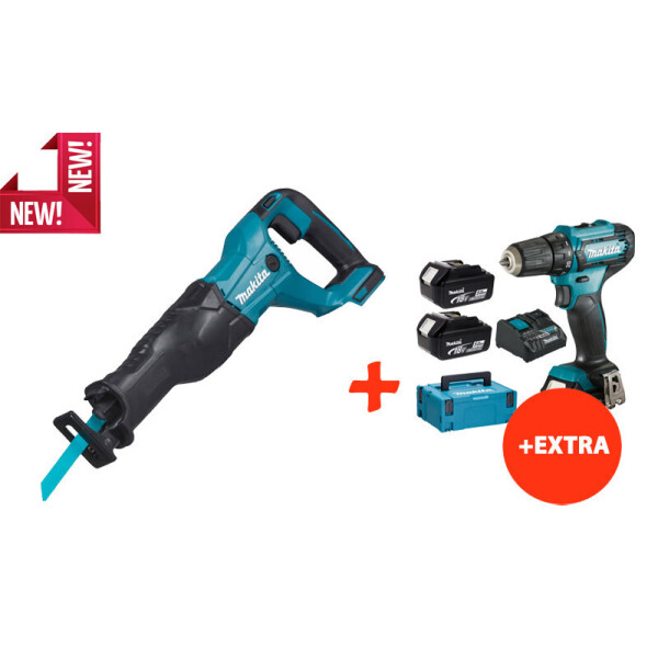 

Аккумуляторная ножовка Makita DJR186Z+аккумуляторный шуруповерт Makita DF333DNX10 (DJR186REX10)