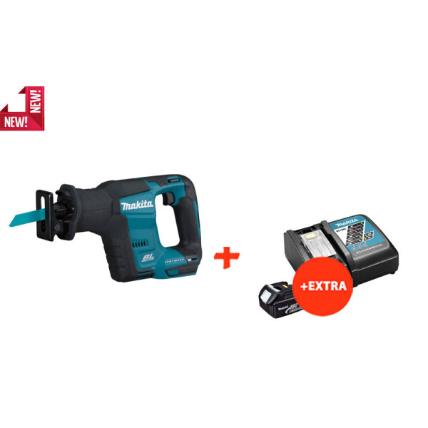 

Аккумуляторная ножовка Makita DJR188Z+1 аккумулятор и быстрозарядное ЗУ (DJR188RF)