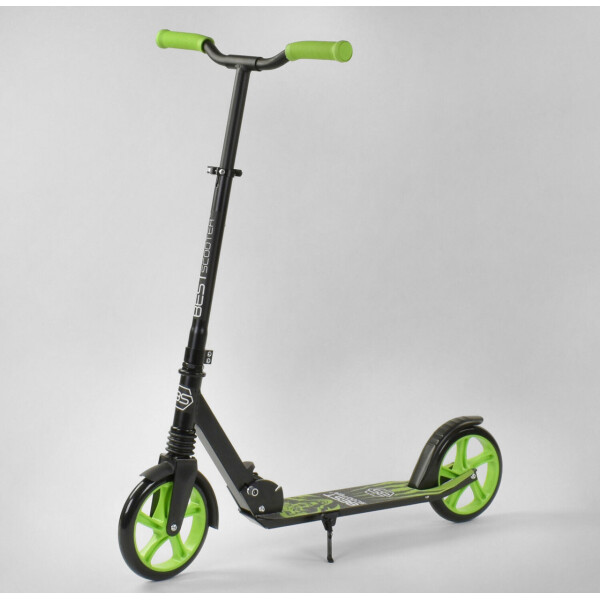 

Самокат двухколесный 21478 "Best Scooter" "WOLF" зеленый 87741