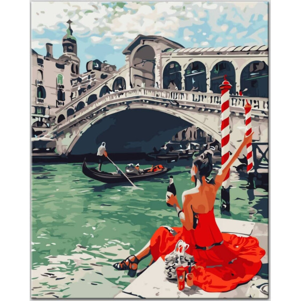 

Картина по номерам Праздник в Венеции ArtStory 40x50 см