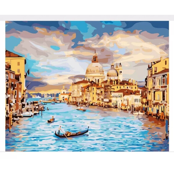 

Картина по номерам Венеция Danko Toys 40x40 см